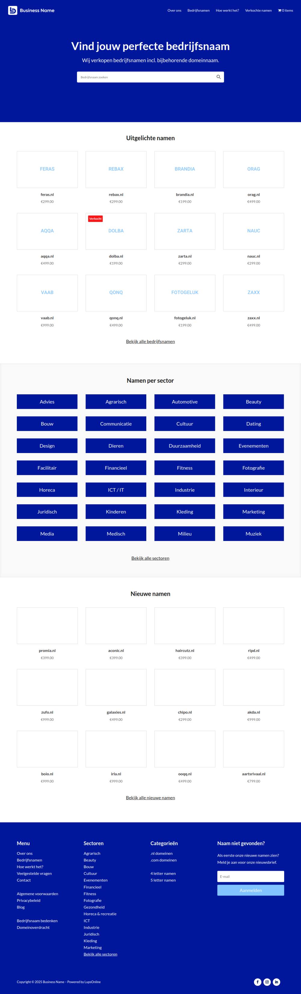 Website BusinessName