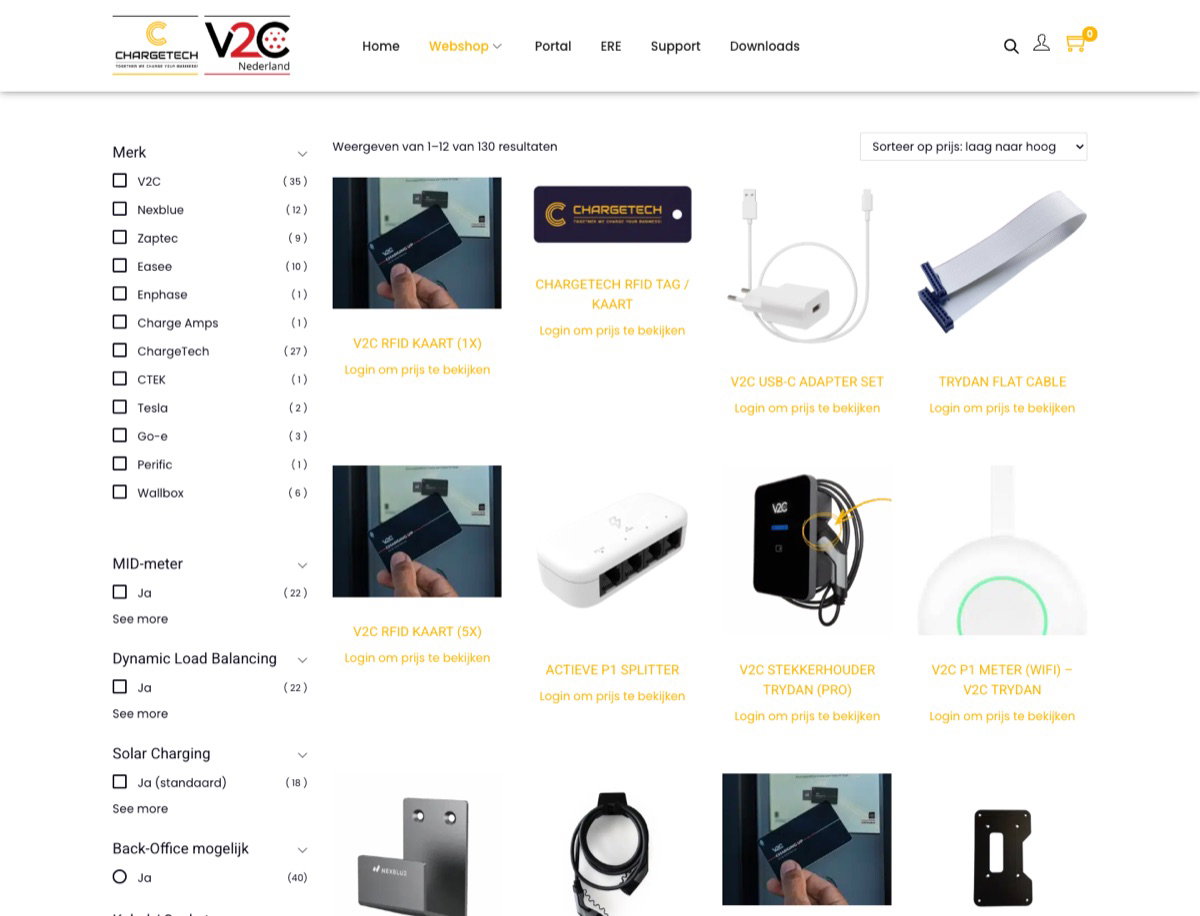 Website ChargeTech