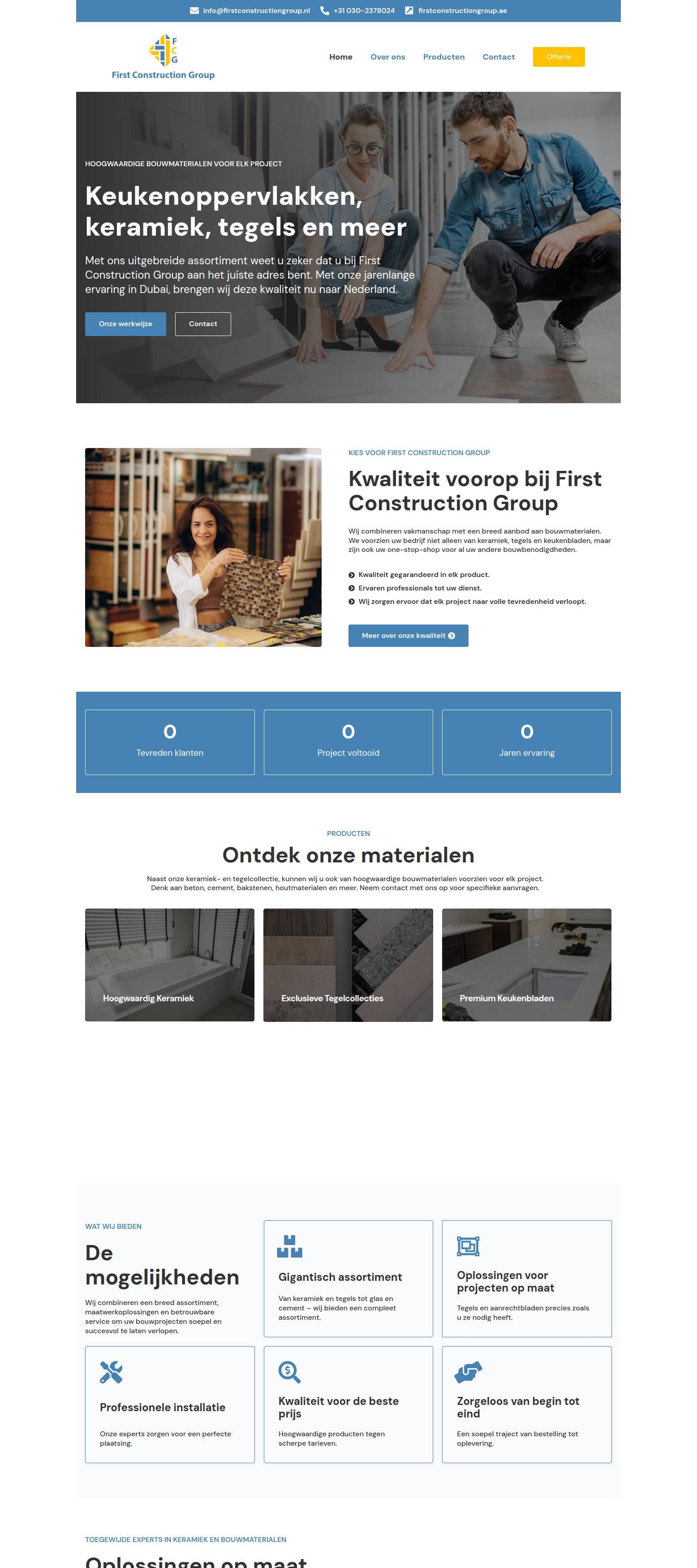 Website First Construction Group