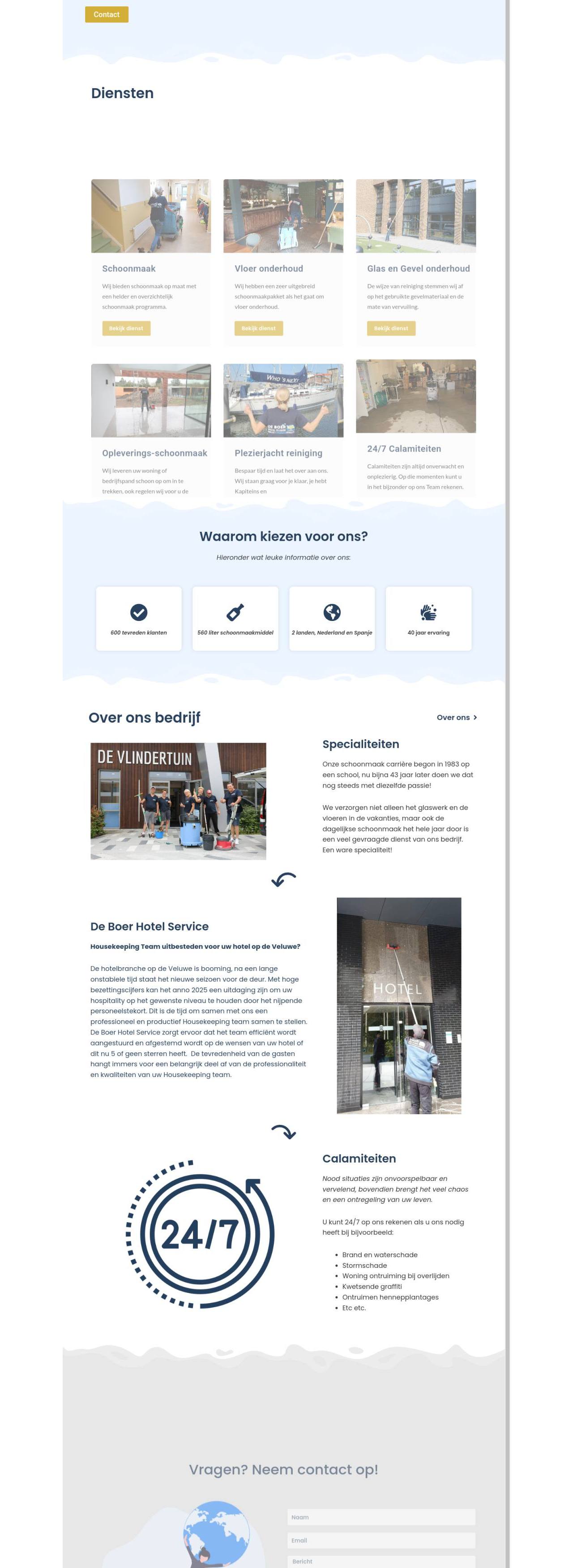 Website Het Schoonmaakbedrijf