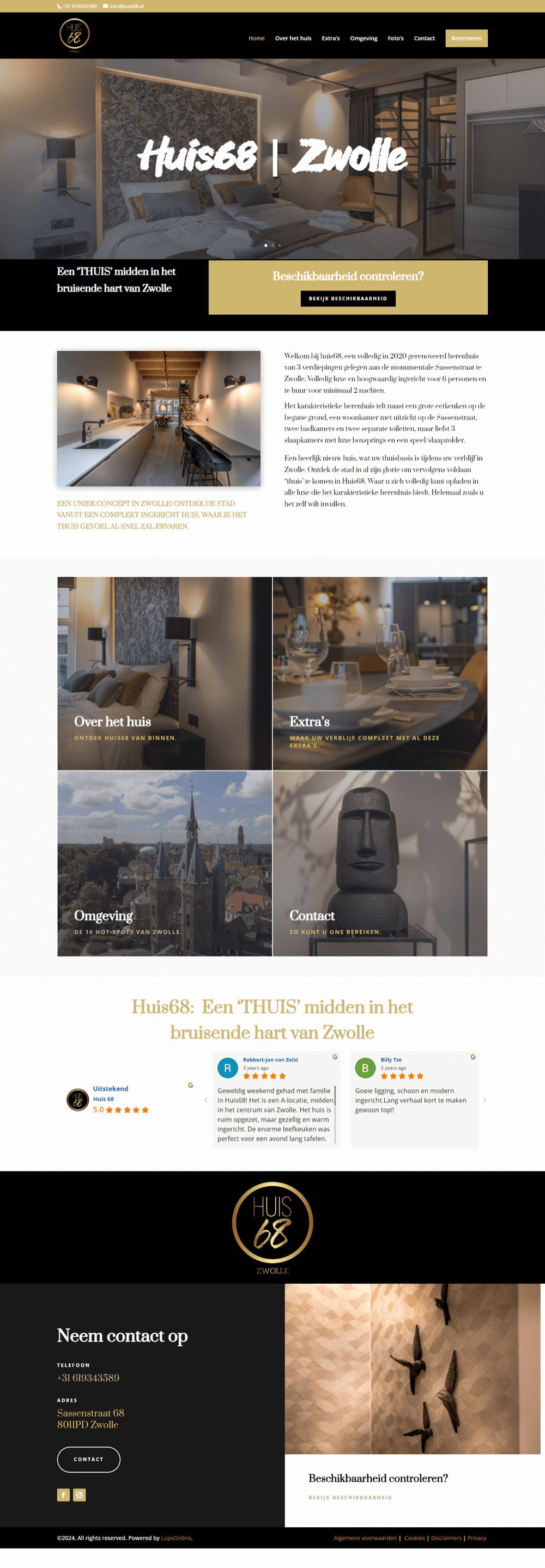 Website Huis 68