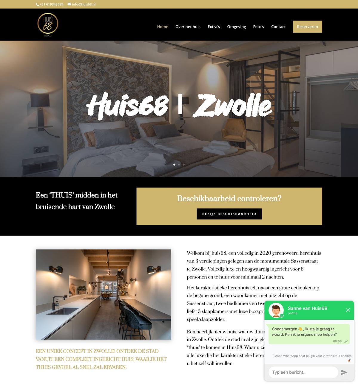 Website Huis68