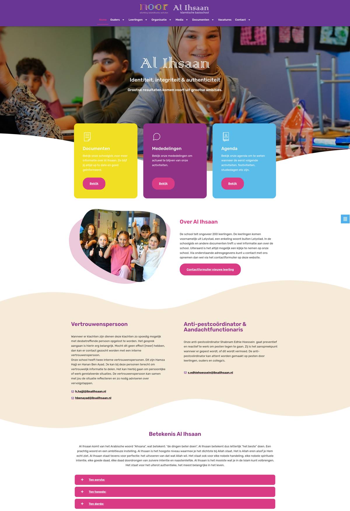 Website IBS Al Ihsaan