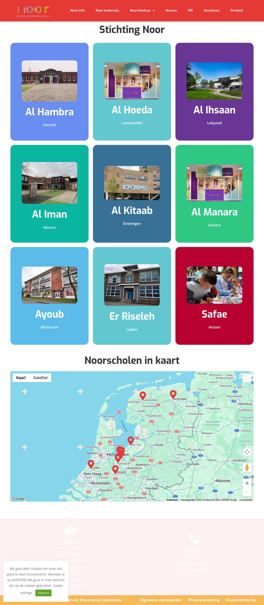 Website Noor Scholen