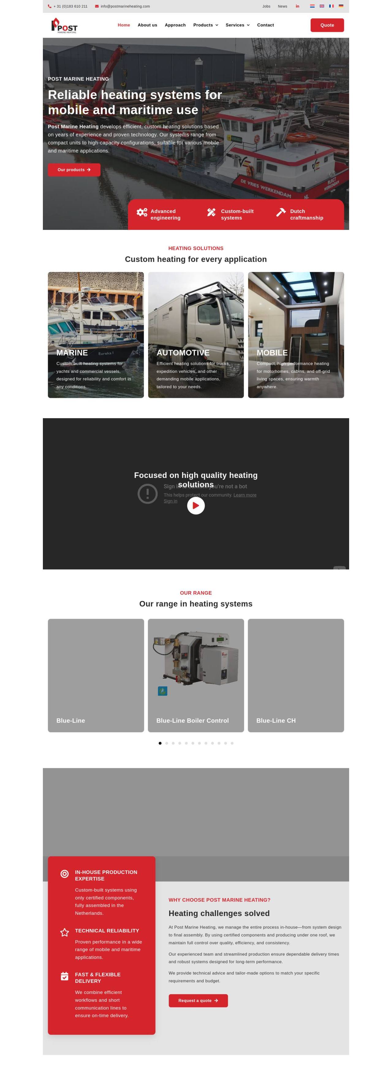 Website Post Marine Heating