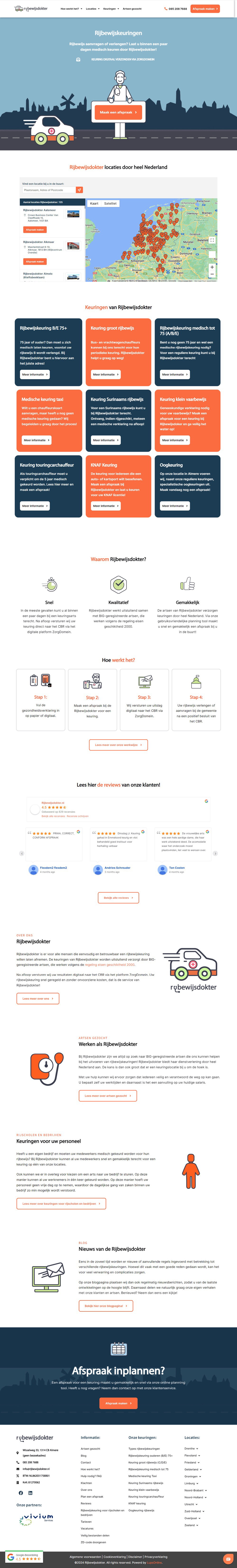 Website Rijbewijsdokter