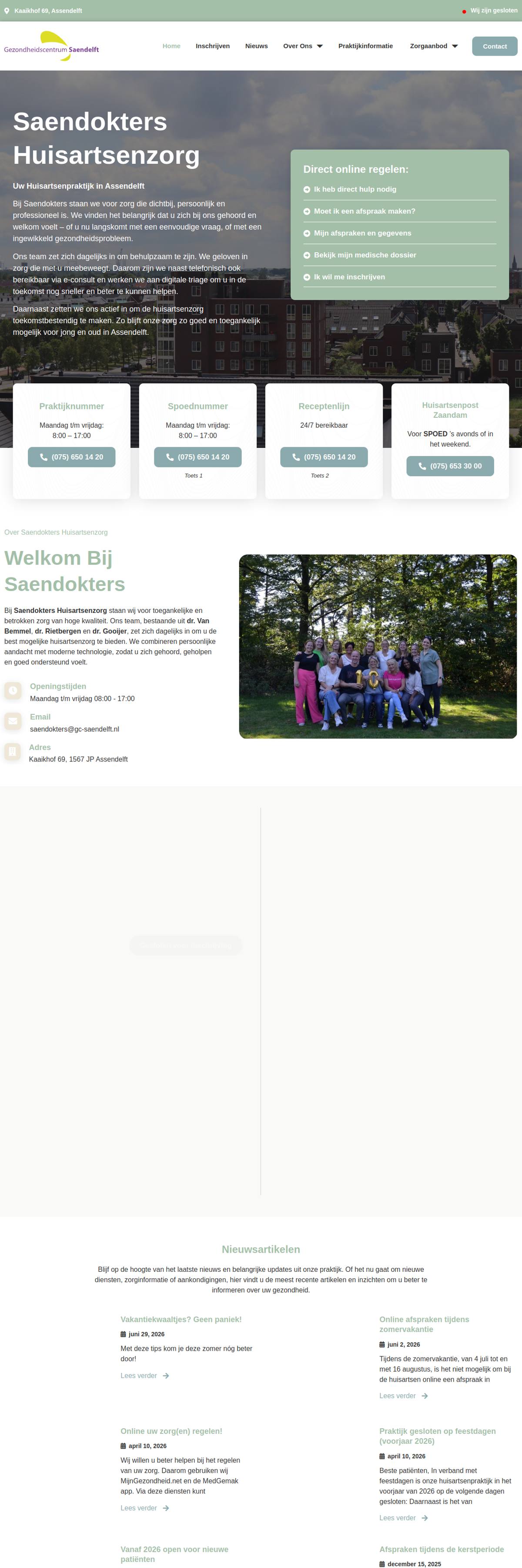 Website Saendokters