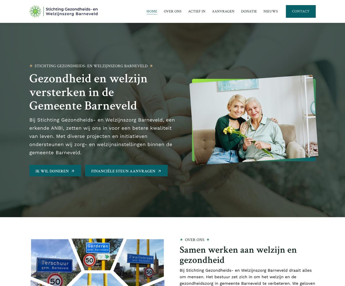 Website SGW Barneveld