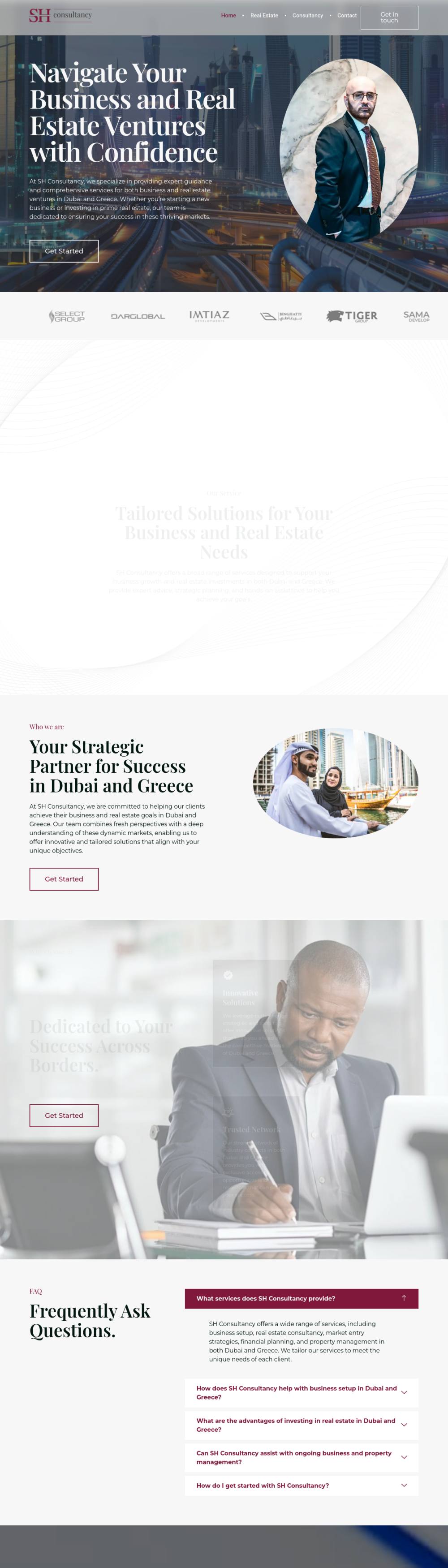 Website SH Consultancy