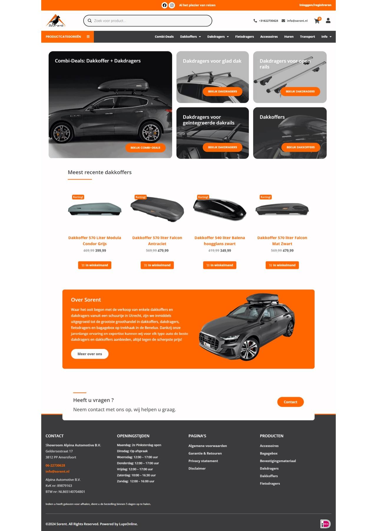 Website Sorent