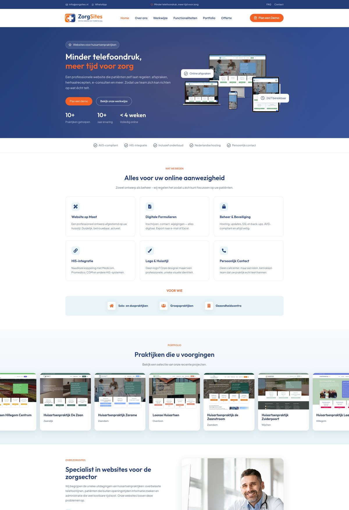 Website ZorgSites