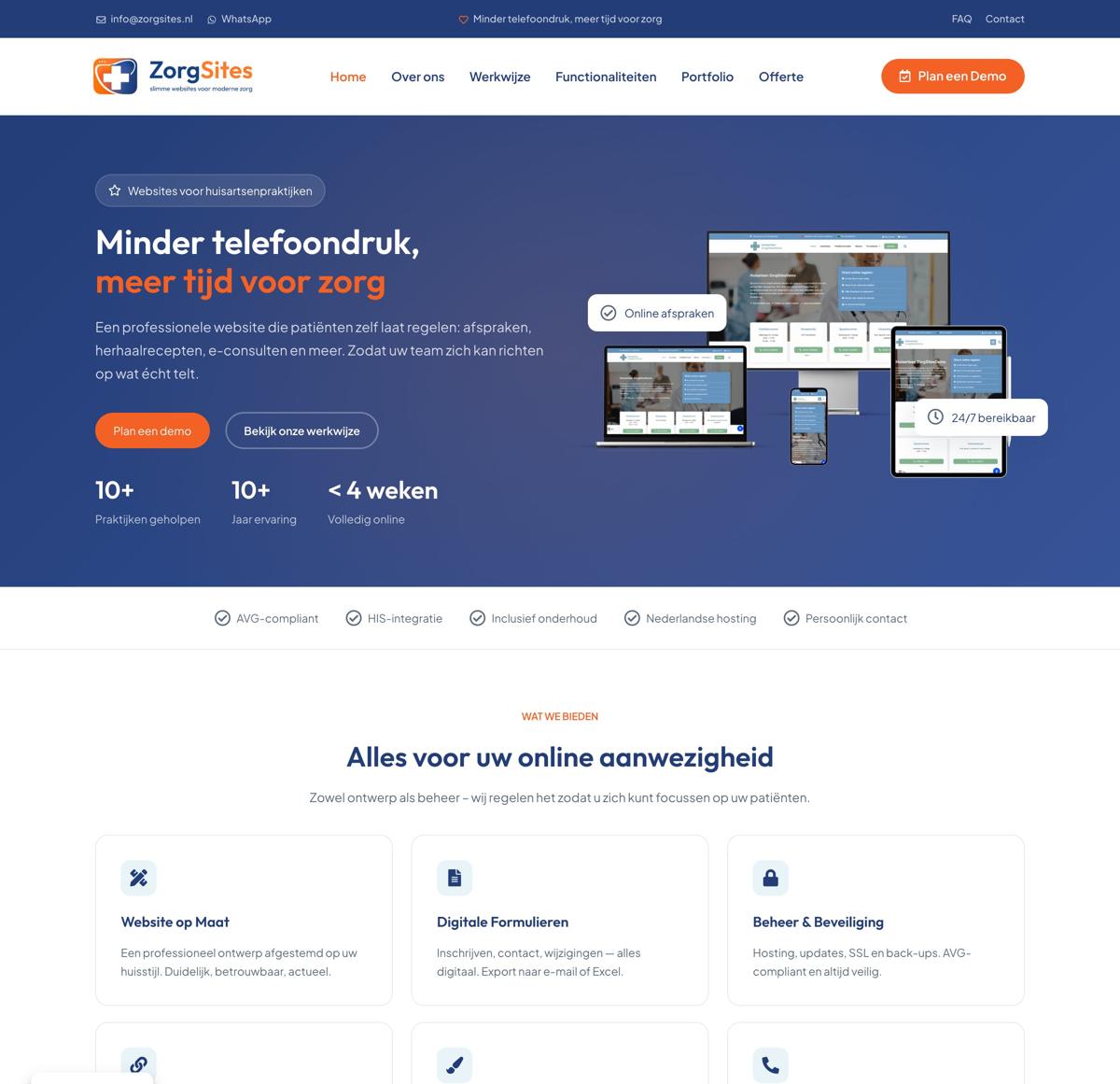 Website ZorgSites